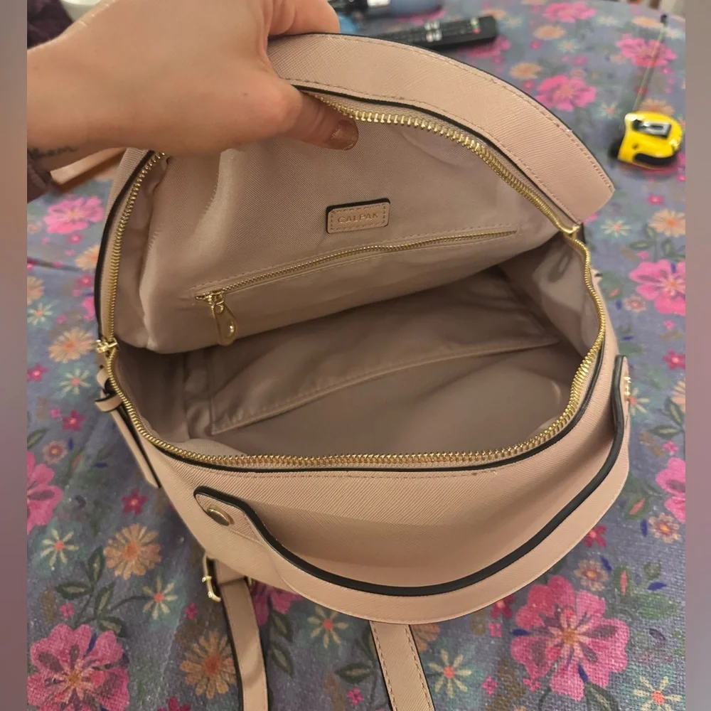 Calpak Pale Pink Backpack